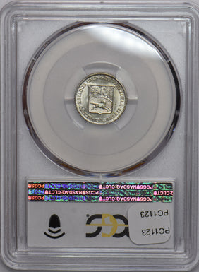 Venezuela 1946 1/4 Bolivar Horse animal PCGS MS62 key date PC1123 combine shippi