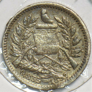Guatemala 1897 1/2 Real 295557 combine shipping
