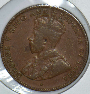 Straits Settlements 1916 George V 1/2 Cents 291093 combine shipping