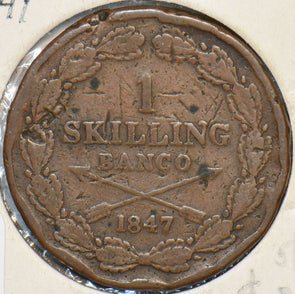 Sweden 1847 Skilling 902828 combine shipping