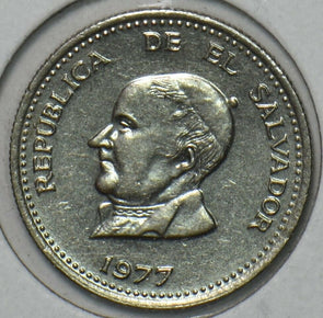 El Salvador 1977 25 Centavos 903468 combine shipping
