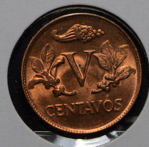 Colombia 1972 5 Centavos  290313 combine shipping