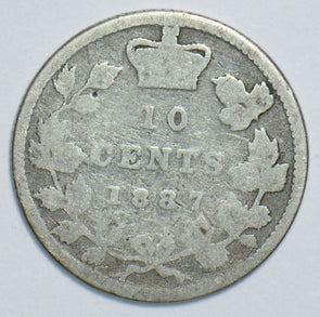Canada 1887 10 Cents 198254 combine shipping