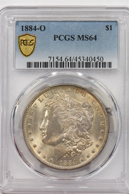 1884-O Morgan Dollar Silver PCGS MS64 PC1505