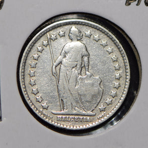 Switzerland 1909 1/2 Franc  900747 combine shipping