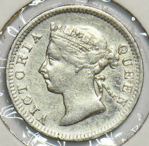 Straits Settlements 1900 5 Cents 153325 combine shipping