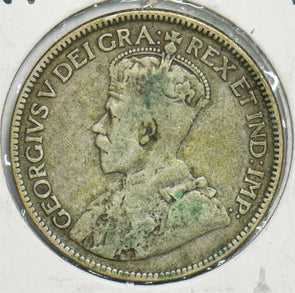 Canada 1929 25 Cents 0 904340 combine shipping