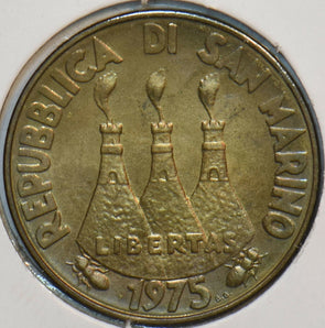 San Marino 1975 20 Lire Bird feeding its nestlings FAO 297455 combine shipping