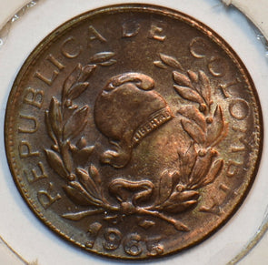 Colombia 1965 Centavo 152165 combine shipping