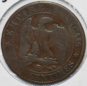 France 1853 B 5 Centimes Eagle animal 900581 combine shipping