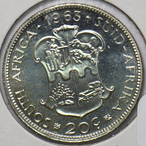 South Africa 1963 20 Cents 294310 combine shipping