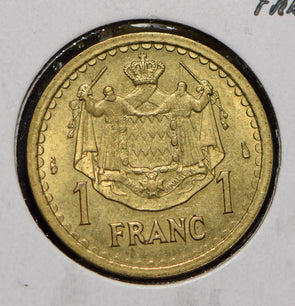 Monaco 1943 Franc  901300 combine shipping