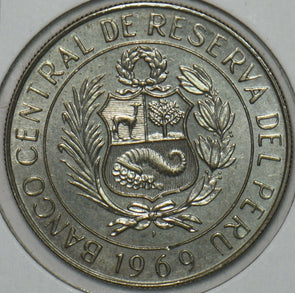 Peru 1969 5 Soles 196330 combine shipping