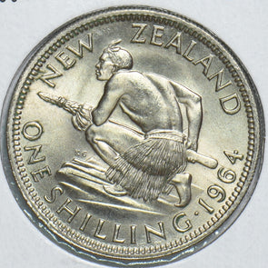 New Zealand 1963 Shilling 298684 combine shipping
