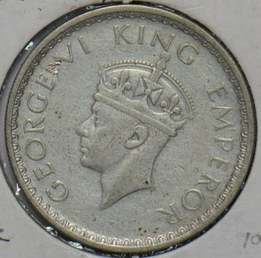 British India 1942 1/2 Rupee 900585 combine shipping