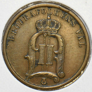 Sweden 1901 2 Ore 240437 combine shipping