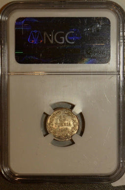 1917 S Finland 25 Pennia NGC MS64 NG0045 combine shipping