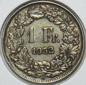 Switzerland 1952 Franc 193840 combine shipping
