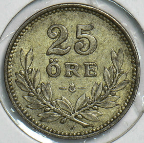 Sweden 1919 25 Ore 152935 combine shipping