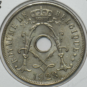 Belgium 1928 25 Centimes 297356 combine shipping