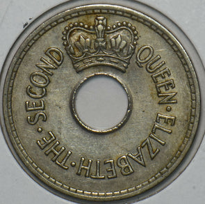 Fiji 1964 Penny 152288 combine shipping