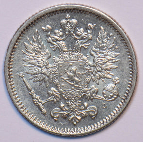 Finland 1890 50 Pennia Eagle animal 294566 combine shipping