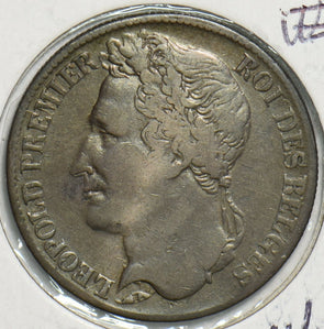 Belgium 1844 Franc 0 197856 combine shipping