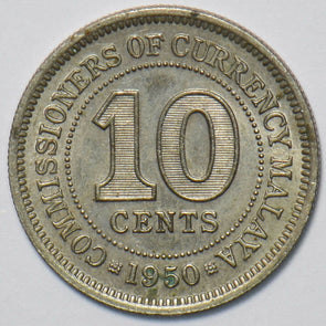 Malaya 1950 10 Cents 195323 combine shipping