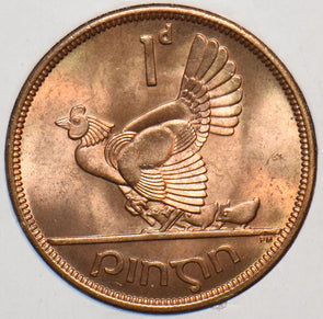 Ireland 1968 Penny Hen with Chicks animal 195017 combine shipping