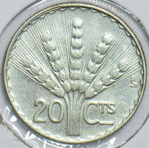 Uruguay 1942 20 Centesimos 198501 combine shipping