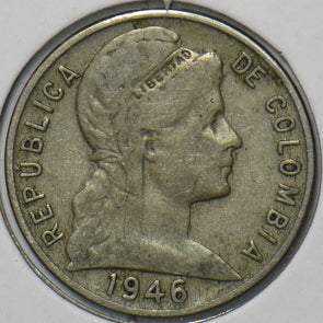 Colombia 1946 5 Centavos 152141 combine shipping
