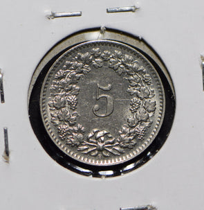 Switzerland 1962 5 Rappen  191759 combine shipping
