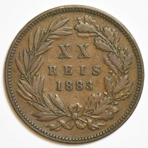 Portugal 1883 20 Reis 240637 combine shipping