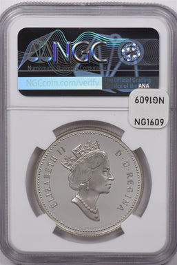 Canada 1990 1 Dollar Silver NGC Proof 69 Ultra Cameo Henry Kelsey Tercentenary N