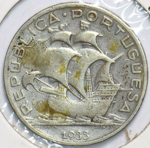 Portugal 1933 5 Escudos 192503 combine shipping