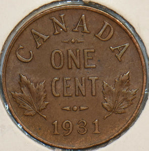 Canada 1931 Cent 196311 combine shipping
