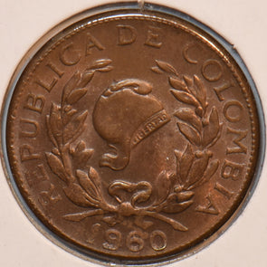 Colombia 1960 5 Centavos 196156 combine shipping