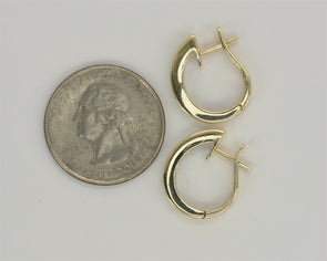 14K Gold Diamond Earrings 4.07g RG0220