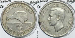 New Zealand 1950 Florin Kiwi Bird animal 904640 combine shipping
