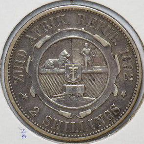 South Africa 1892 2 Shillings Lion animal 490589 combine shipping