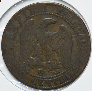 France 1852 B 5 Centimes Eagle animal 900593 combine shipping