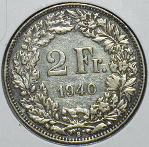 Switzerland 1940 2 Francs 151169 combine shipping