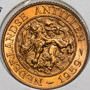 Netherlands Antilles 1959 2 1/2 Cents 297623 combine shipping