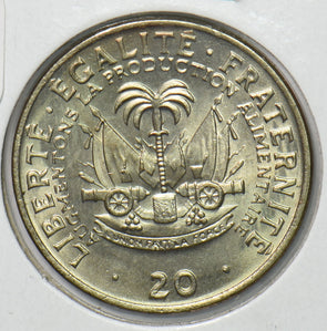 Haiti 1975 20 Centimes 901531 combine shipping