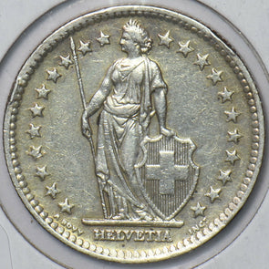 Switzerland 1946 2 Francs 194640 combine shipping