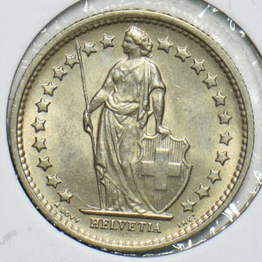 Switzerland 1970 1/2 Franc 197287 combine shipping