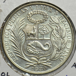 Peru 1930 Sol 491349 combine shipping