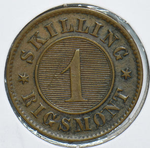 Denmark 1863 Skilling 198259 combine shipping