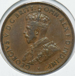 Australia 1936 Georgivs V 1/2 Penny 192146 combine shipping