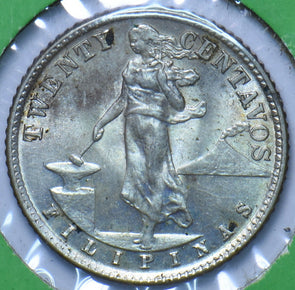 Philippines 1944 D 20 Centavos Eagle animal 294941 combine shipping